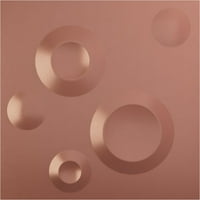 Екена Милуърк 7 8 в 7 8 х Коул Ендуравал декоративен 3д стенен панел, универсален перлен металик шампанско