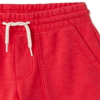 Чудо Нация Момчета Плетени Къси Панталони, 2-Пакет, Размери 4-И Хъски