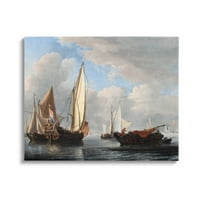 Ступел индустрии яхта и други плавателни съдове Вилем ван де Велде класическа живопис живопис галерия увити