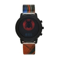 Марвел Спайдър-Мен Унис Детски ЛСД часовник със светещ флип Топ в червено - СМХ4011ВМ