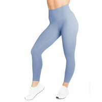 Йога панталони жени тренировка спорт Висока талия крака Фитнес безшевни чорапогащи тренировка Активнооблечи