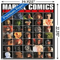 Марвел Комикс-Представя Решетка Стена Плакат, 14.725 22.375