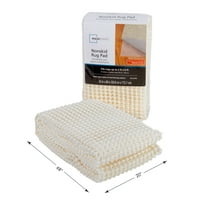Подложка за подложки за килими с неплъзгащи се неплъзгащи се Кремове за килими побира до 2 '6'