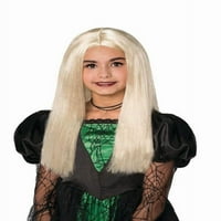 Начин за празнуване на Хелоуин Деца вещица перука в рус цвят