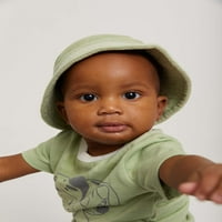 Дисни далматинци бебе тениска, Хавлиени шорти и шапка комплект, 3-Пакет, размери 0-месеца