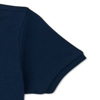 Блуза с къси ръкави, размери ХС-ХСЛ