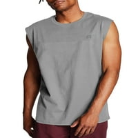 Ръсел Атлетик Мъжки голям & висок Дри мощност мускулна Тениска, до Размер 6Х